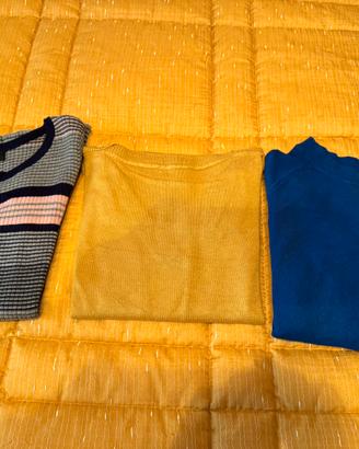 Tris di maglie da donne