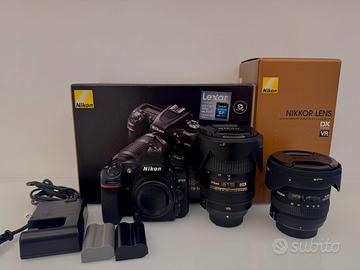 Nikon D7500 + Nikkor 18-300mm VR + Sigma 10-20mm