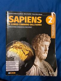 Libro Storia Sapiens- Il lungo cammino dell’uomo