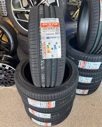 205 45 17 Gomme Estive Nuove 2026 Kumho 205 45R17