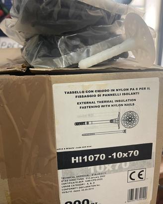 TASSELLI PER CAPPOTTO RIWEGA 10X70mm conf .200 pz