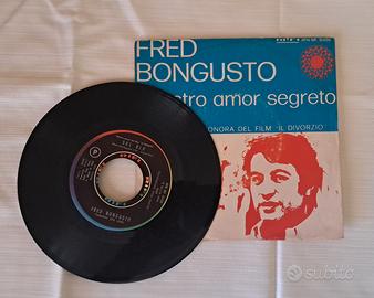 Vinile 45 giri Fred Bongusto – Il nostro amor segr
