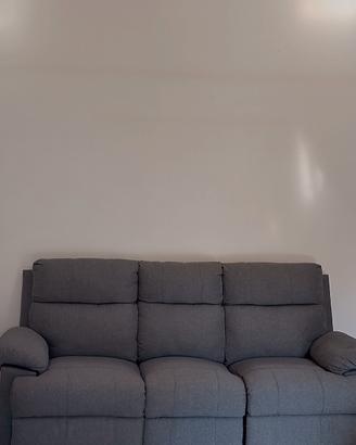 Divano 3 posti reclinabile 