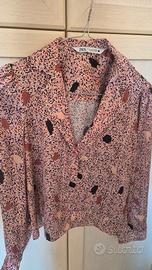 Camicetta rosa fantasia xs