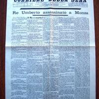 Riproduzione Corriere della Sera 30 31 luglio 1900