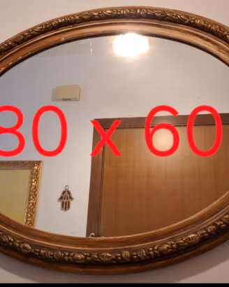 Specchio ovale antico 