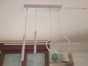 lampadario leslie novecento