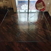 Tavolo Fiam 140x140 anni 90