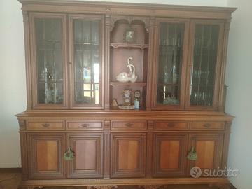 credenza legno 5 ante
