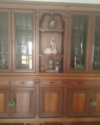 credenza legno 5 ante