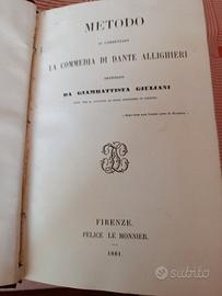 Metodo di commentare la Commedia di Dante 