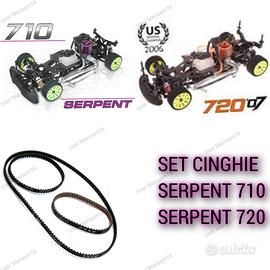 Set 3 Cinghie per Serpen 710 720 Modellismo