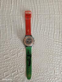 Swatch Midi Aqua Crhono Said Aouita