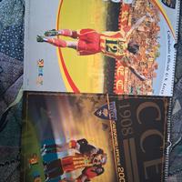 Calendari del Lecce 2004 e 2005 e maglia allenamen