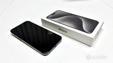 iPhone 15 Pro Max 256gb nero