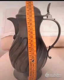 Caraffa in peltro