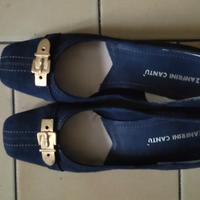 Décolleté fibbia oro 