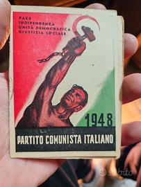 Tessere partito vari anni 40-60 