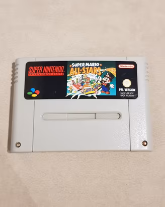 super Mario all stars supernintendo snes