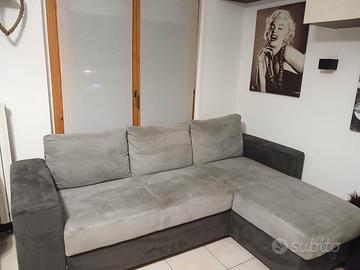 Divano letto contenitore 3 posti