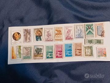 - francobolli Italia 1955 - 1997  - 19 mazzette