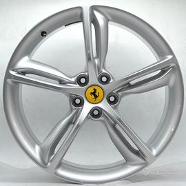 4 cerchi lega ferrari 296 gt r20 lt5812