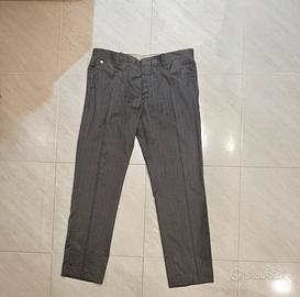Mauro Grifoni Pantaloni Sartoriali Vintage Grigio 