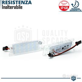 PLACCHETTE A LED LUCI TARGA 18 LED SPECIFICHE FIAT GRANDE PUNTO