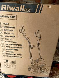 Motozappa Elettrico nuovo ancora in garsnzia