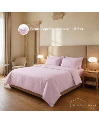 2 set copripiumino piazza e mezza 100% cotone