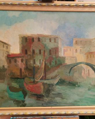 Guido Guidi Darsena Livorno, quadro