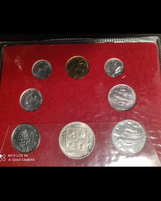 Serie Divis. Lira Vaticano 1978 Papa Paolo VI