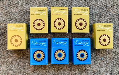 Set 8 saponette vintage Donge Paris