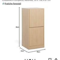 Mobile stiro Foppapedretti Stir8 - Naturale