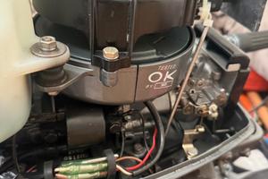 Motore fuoribordo 4 cv con miscelatore GAMBO CORTO