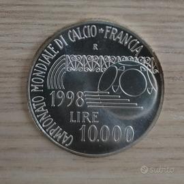 10000 Lire 1998 - Mondiali di Calcio Francia '98