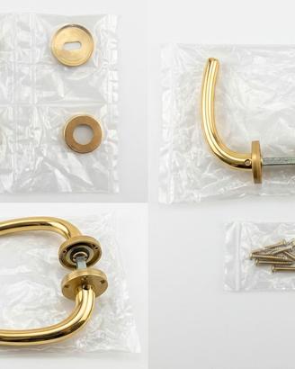 Lotto 100 Maniglie Porte Interne Ghidini Ottone Lu