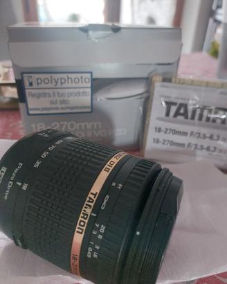 Tamron 18-270 F/3.5 - 6.3 Di II VC PZD per Canon