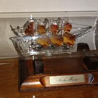 modellino nave in bottiglia