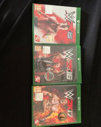W2K15, 2K16, 2K17   Xbox One.