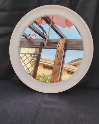 SPECCHIO TONDO ITALIAN DESIGN tipo CARRARA E MATTA