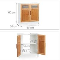 Mobile sottolavabo Relaxdays – NUOVO, imballato