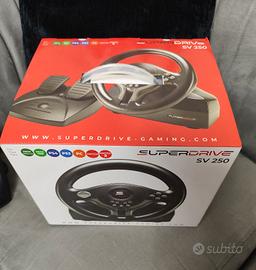 Volante per console + joystick ps4
