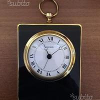 Orologio da tavolo argento la vallee fatto a mano