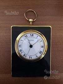 Orologio da tavolo argento la vallee fatto a mano