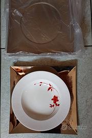 Sei sottopiatti acciaio Sambonet modello Linea Q