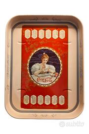 Vassoio Coca-Cola vintage Calendario 1900 