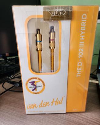 CAVO RCA VAN DEN HUL D-102MKIII  HYBRID  DA 1,2 MT