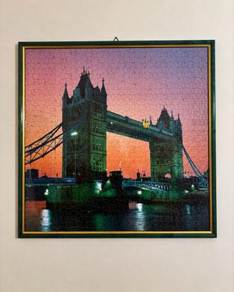 Quadro, Puzzle incorniciato Tower Bridge Londra