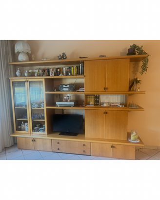 Mobile sala legno vero 